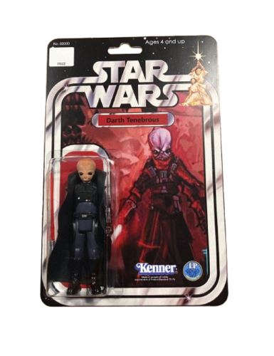 Cantina Customs - Star Wars - Darth Tenebrous (Custom Figure and Card Back)