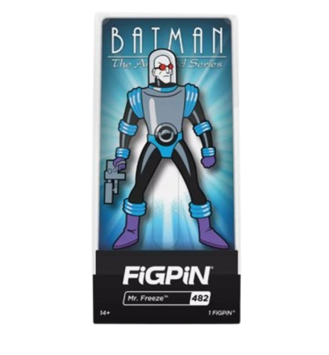 Figpin - Batman - The Animated Series - Mr. Freeze 482 - Collectible Pin with Premium Display Case