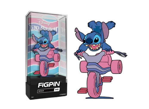 Figpin - Disney - Lilo and Stitch - Stitch 945 - Collectible Pin with Premium Display Case (New York Comic Con 2022 / 1,500 units)