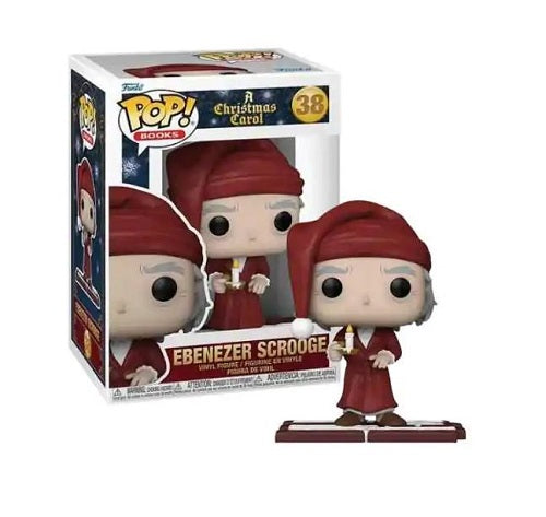 Funko POP!  - Books - A Christmas Carol - Ebenezer Scrooge 38