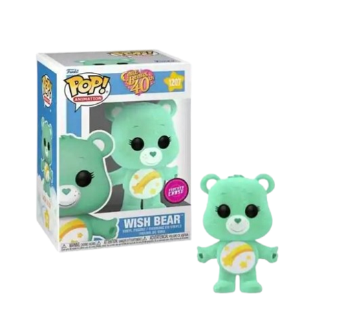 Funko POP! - Care Bears 40th Anniversary - Wish Bear 1207 (Chase) (Flocked)