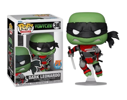 Funko POP! - Comics - Teenage Mutant Ninja Turtles - Dark Leonardo 38 (Px previews Exclusives)