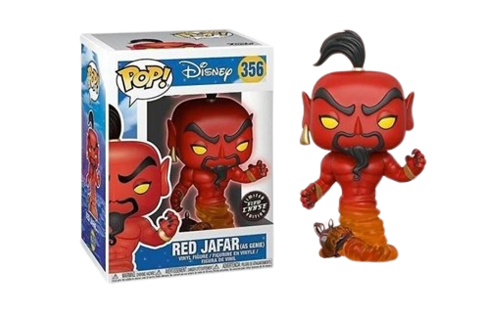 Funko POP! - Disney - Herkules - Red Jafar 356 (Chase) (Leuchtet im Dunkeln)