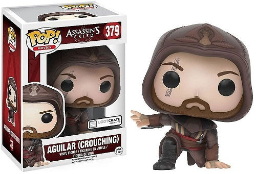 Funko POP! - Games - Assasins Creed - Aguilar de Nerha (Crouching) 379 (Lootcrate Exclusive)