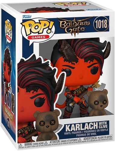 Funko POP! - Spiele - Baldurs Gate 3 - Karlach (/w Clive) 1018