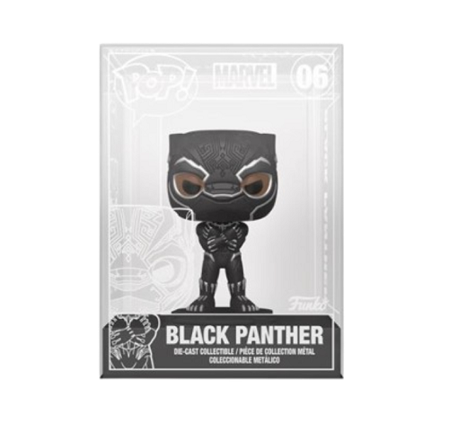 Funko POP! - Marvel - Black Panther 06 (Die-Cast)  (Funko.com Exclusive)