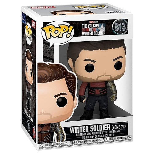 Funko POP! - Marvel - Captain America - Falcon and the Winter Soldier - Winter Soldier 813 (Zone 73)