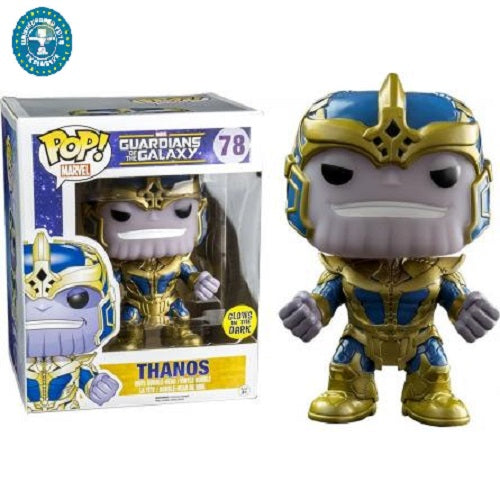 Funko POP! - Marvel - Guardians of the Galaxy - Thanos 78 (Glows in the Dark) (Underground Toys Exclusive)