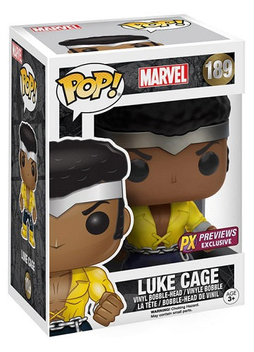 Funko POP! - Marvel - Luke Cage 189 (Power Man) (Px Previews Exclusives)