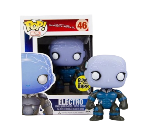 Funko POP!  - Marvel - The Amazing Spider-Man 2 - Electro 46 (Glows in the Dark) (Funko Japan)