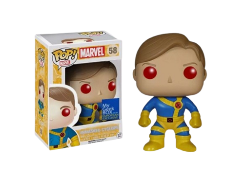 Funko POP! - Marvel - X-Men - Unmasked Cyclops 89 (My Geekbox Exclusive)