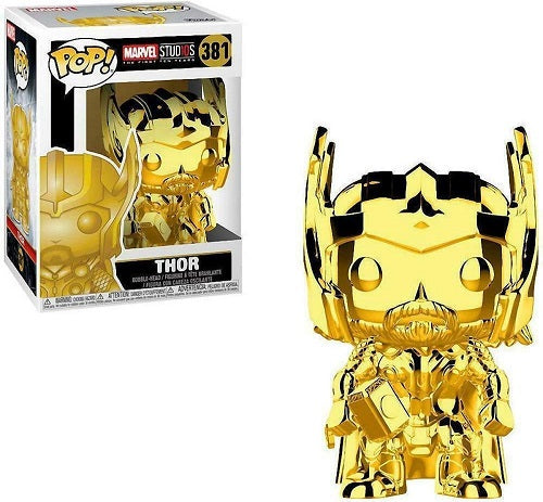 Funko POP! - Marvel Studios - The first 10 Years - Thor 381 (Gold Chrome)