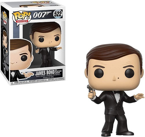 Funko POP! - Movies - 007 - James Bond 522 (The Spy who loved me) (Sir Roger Moore)