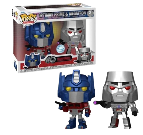 Funko POP! - Movies - Transformers - Optimus Prime and Megatron (2-Pack)