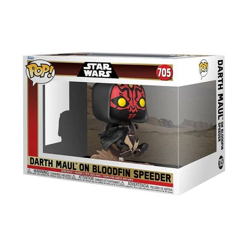 Funko POP! - Rides - Star Wars - Darth Maul on Bloodfin (The Phantom Menace) 705