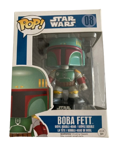 Funko POP! - Star Wars - Boba Fett 08 (Blue Box 2017 Re-issue)