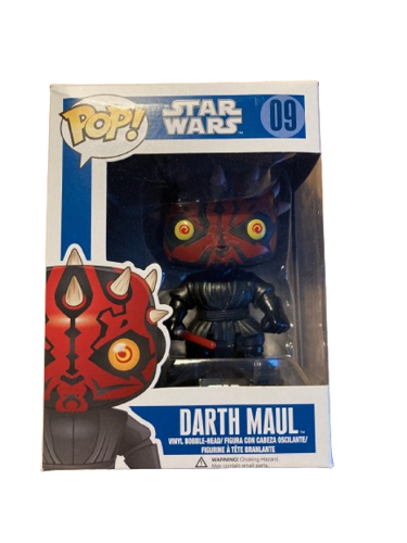 Funko POP! - Star Wars - Darth Maul 09 (Blue Box 2019 Reissue) (DMG)