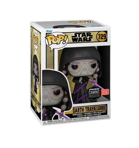 Funko POP! - Star Wars - Gaming Greats - Darth Traya  729 (Gamestop Exclusive)