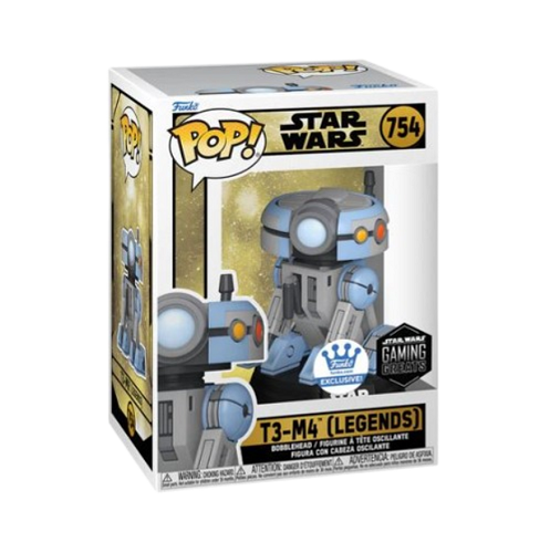 Funko POP! - Star Wars - Gaming Greats - T3-M4 (Legends) (Funko-Shop Exclusive)