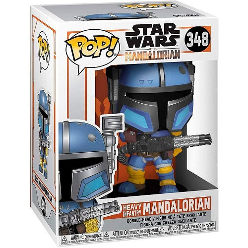 Funko POP! - Star Wars - The Mandalorian - Heavy Infantry Mandalorian 348