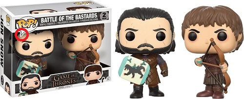 Funko POP! - Fernsehen - Game of Thrones - Battle of the Bastards (2er-Pack)