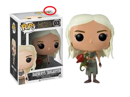 Funko POP! - Television - Game of Thrones - Daenerys Targaryen (Red Dragon) 03 (DMG)