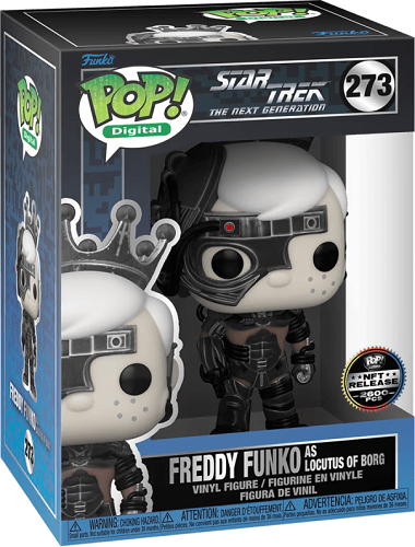 Funko POP! - Television - Star Trek : The Next Generation - NFT - Digital - Freddy as Locutus of Borg 273 (2600 pcs)