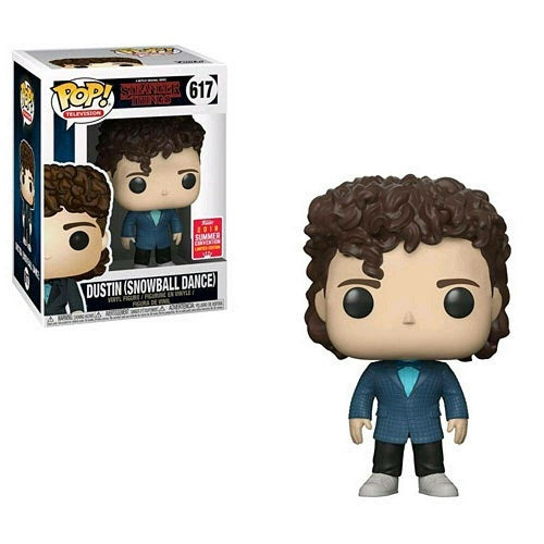 Funko POP! - Fernsehen - Stranger Things - Dustin 617 (Snowball Dance) (Summer Convention) (DMG)