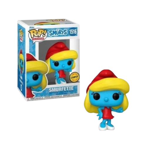 Funko POP! - Television - The Smurfs - Smurfette 1516 (Chase) (Red Dress)