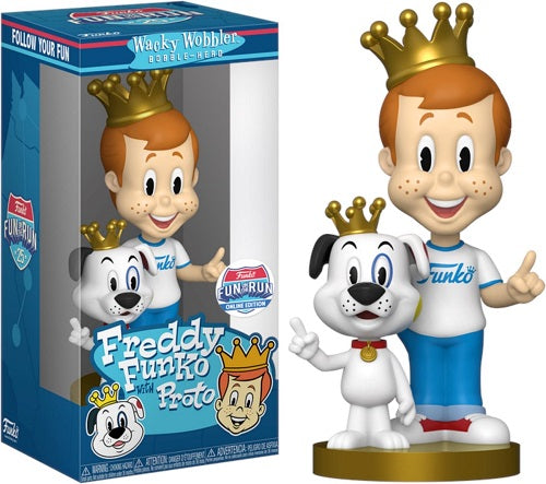 Funko Wacky Wobbler - Freddy Funko - Freddy Funko and Proto