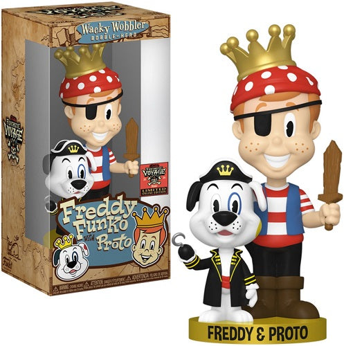 Funko Wacky Wobbler - Freddy Funko - Freddy Funko and Proto (Pirate)