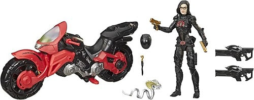 Hasbro - GI Joe - Kleinserien - Baroness mit Cobra COIL Motorrad (13)