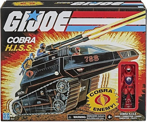 Hasbro - G.I. Joe - Retro Collection 3.75 - Cobra H.I.S.S. (red driver)