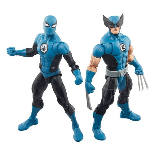 Hasbro – Marvel Legends – Fantastic Four – Wolverine und Spider-Man (2er-Pack) (exklusiv)