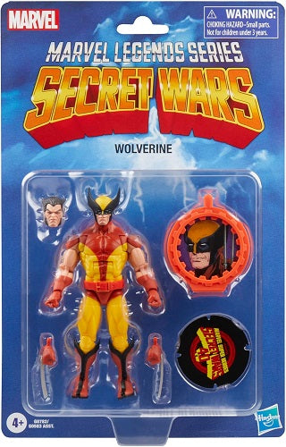 Hasbro - Marvel Legends - Retro Collection - Secret Wars (40th Anniversary) - Marvel's Wolverine