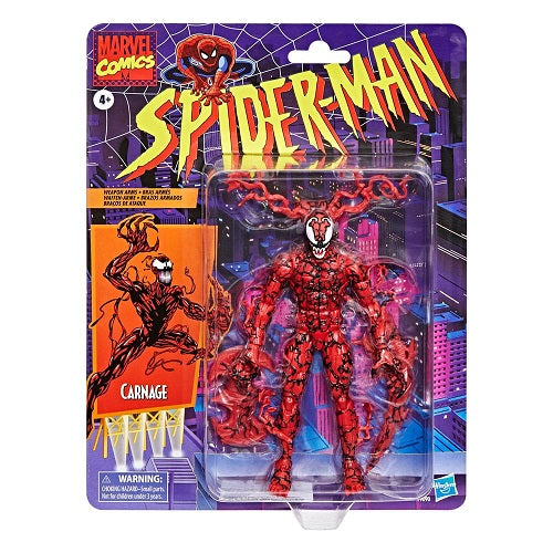 Hasbro - Marvel Legends - Retro Collection -  Spider-man the animated series - Carnage