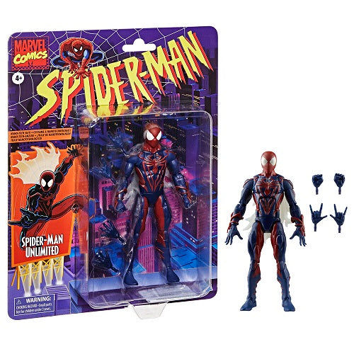 Hasbro - Marvel Legends - Retro Collection - Spider-man the animated series - Spider-man Unlimited