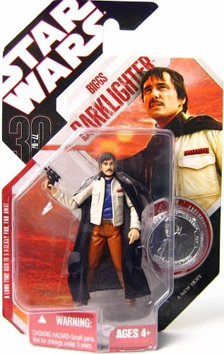 Hasbro - Star Wars - 30th Anniversary - 3.75 - Biggs Darklighter (Space Academy) (Silver Coin) (17)