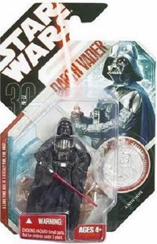 Hasbro - Star Wars - 30th Anniversary - 3.75 - Darth Vader (ANH) (Silver Coin) (16)