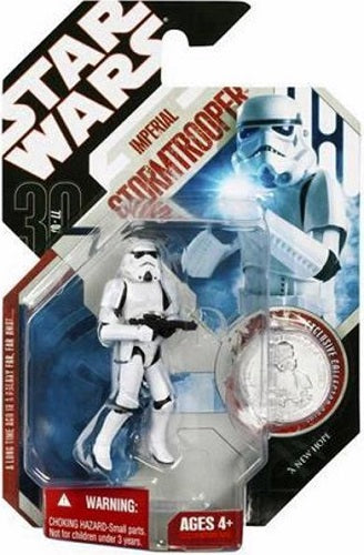 Hasbro - Star Wars - 30th Anniversary - 3.75 - Imperial Storm Trooper (Silver Coin) (20)
