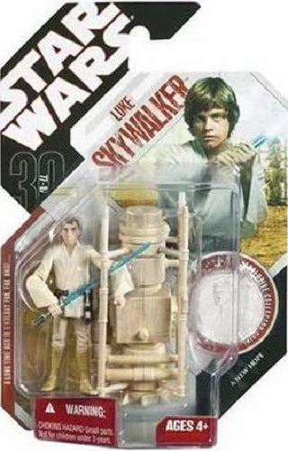 Hasbro - Star Wars - 30th Anniversary - 3.75 - Luke Skywalker (Tatooine Moisture Farmer) (Silver Coin) (18)
