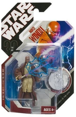 Hasbro - Star Wars - 30th Anniversary - 3.75 - Mace Windu (Silver Coin) (6)