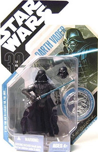 Hasbro - Star Wars - 30th Anniversary - 3.75 - McQuarrie Concept - Darth Vader (Silver Coin) (28)