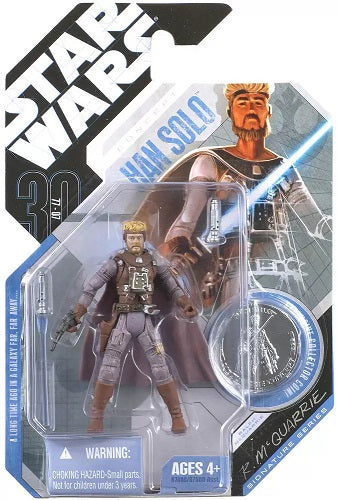 Hasbro - Star Wars - 30th Anniversary - 3.75 - McQuarrie Concept - Han Solo (Silver Coin) (47)