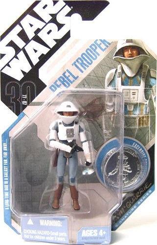 Hasbro - Star Wars - 30th Anniversary - 3.75 - McQuarrie Concept - Rebel Trooper (Silver Coin) (60)
