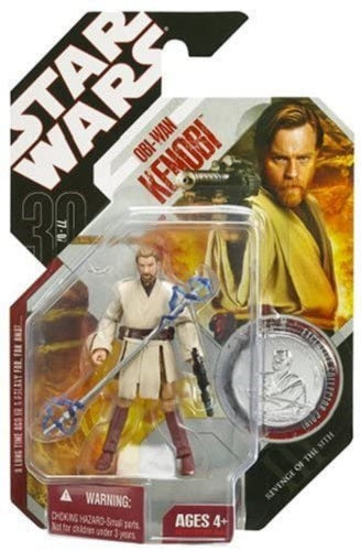 Hasbro - Star Wars - 30th Anniversary - 3.75 - Obi-Wan Kenobi (General Grievous Duel) (Silver Coin) (5)