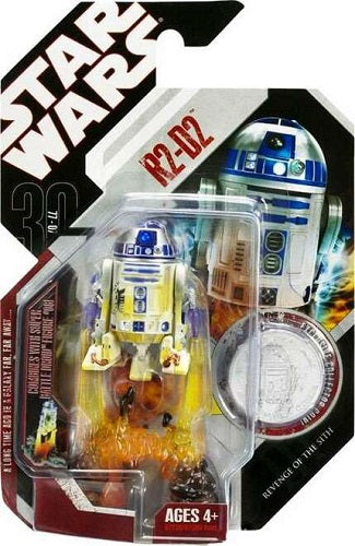 Hasbro - Star Wars - 30th Anniversary - 3.75 - R2-D2 (ROTS - Galactic Hunt) (Silver Coin) (4)