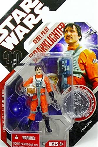 Hasbro - Star Wars - 30th Anniversary - 3.75 - Rebel Pilot Biggs Darklighter (Silver Coin) (14)