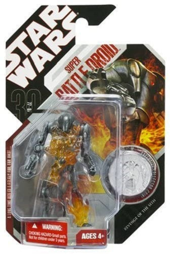 Hasbro - Star Wars - 30th Anniversary - 3.75 - Super Battle Droid (Silver Coin) (8)