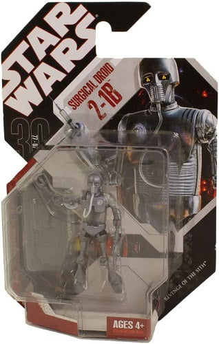 Hasbro - Star Wars - 30th Anniversary - Revenge of the Sith - 3.75 - 2-1B Surgical Droid (08 06)